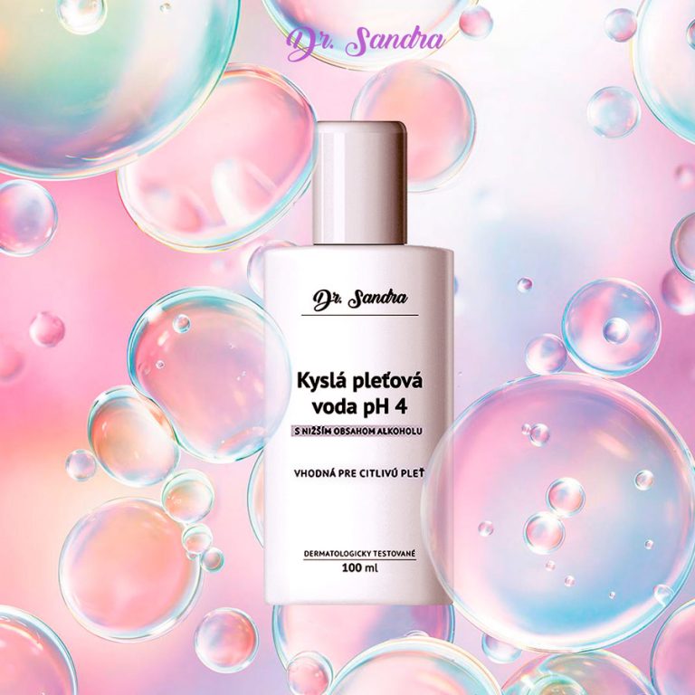 Kyslá pleťová voda na citlivú pleť <b>s nižším obsahom alkoholu</b> <i>100ml </i>