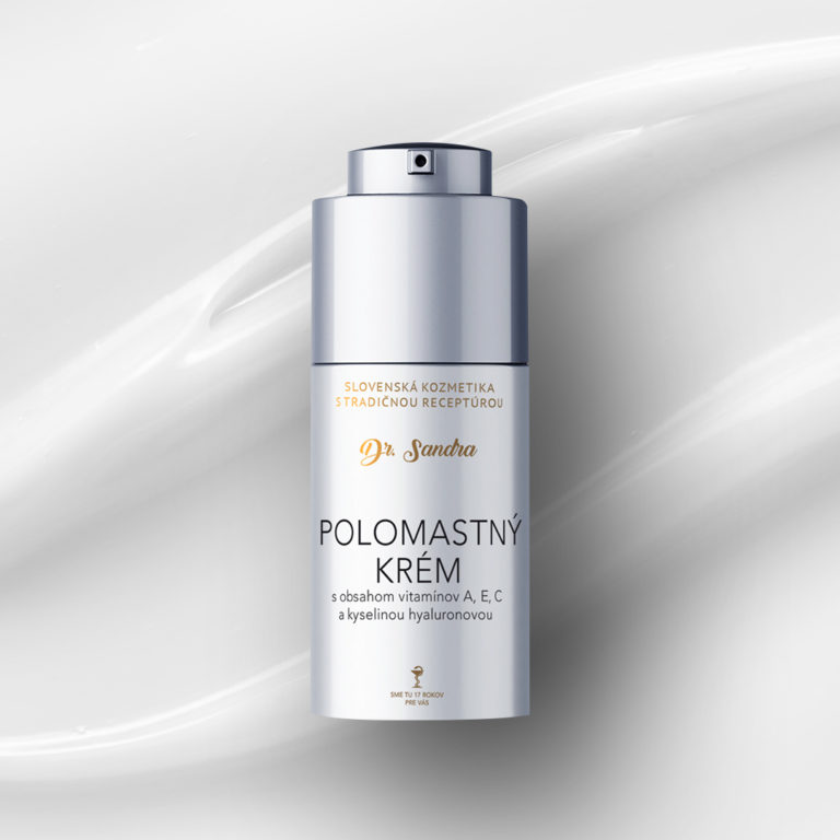 SEMI-GREASE CREAM in packaging with a pump<b>With vitamin A, E, C and with hyaluronic acid</b><i>40g</i>