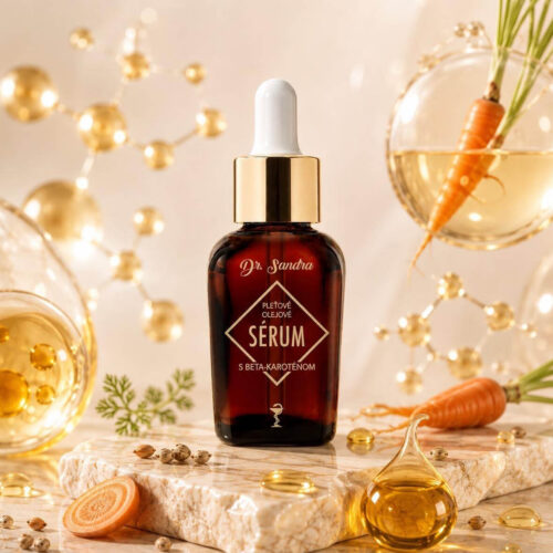 Pleťové olejové sérum <b>s betakaroténom - na unavenú mdlú pokožku. Vyrovnáva farebné nedostatky, obnovuje jas pleti a pôsobí proti modrému žiareniu z obrazovky</b> <i>20ml</i>