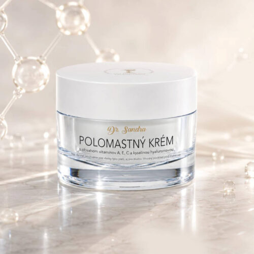 Polomastný krém <b>s obsahom vitamínov A, E, C a s kyseliny hyalurónovej</b> <i>40g</i>
